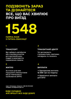 Дізнайтеся, що Вас хвилює про виїзд 1548!